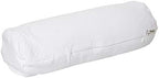 Bucky Millet Filled, Bed Pillow and Pillow Cover, Bolster Pillow (15x5.5"), White by Bucky