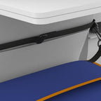 Portable Polyester Seat Hammock Footrest for Airplane and Train Travel - Image 5
