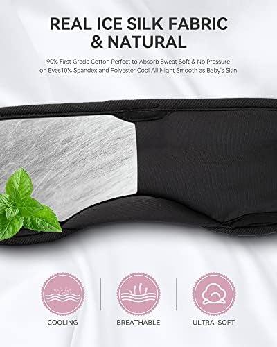 MUSICOZY Bluetooth Sleep Mask Headphones and Travel Storage Case Bundle - Image 6