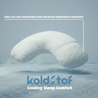 Fossflakes Koldstof Cooling Cover for L-Shaped Side Sleeper Pillow - Image 2