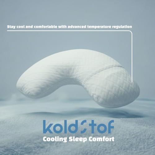 Fossflakes Koldstof Cooling Cover for L-Shaped Side Sleeper Pillow - Image 2