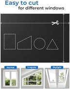 Sumobaby Blackout Curtains for Bedroom Portable 27"x60" Blackout Shades - Image 5