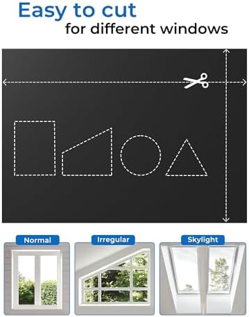 Sumobaby Blackout Curtains for Bedroom Portable 27"x60" Blackout Shades - Image 5