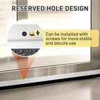 IFPPSAE 2 Pcs Door Sweep Door Brush Bottom Sweep with H-Shape Aluminum Alloy Base for Home、Industrial，2.4-Inch Door Brush (3.4 Inch Wx39.4Inch L),White - Image 6