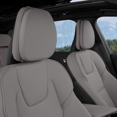 2 Packs Car Headrest Pillow for Volvo XC90 XC60 XC40 S60 S90 by ERIVIS