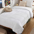 Bedsure Twin Comforter Duvet Insert - Bed Comforter Quilted, White by BEDSURE
