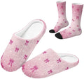 Jeiento Womens Fuzzy Slipper and Socks Winter Warm Gifts for Mom,Wam Cozy Indoor Socks Comfort Home Shoes by Jeiento