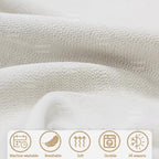Cervical Neck Roll Pillow for Side Sleeping - Cylinder Bolster Pillows for Bed, Sofa and Yoga, Car, Travel, for Spine, Legs, Back, Neck Support, Removable Washable Cover(@14,12x70cm/5x27.5in) - Image 3