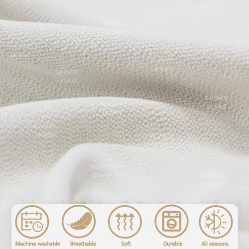 Cervical Neck Roll Pillow for Side Sleeping - Cylinder Bolster Pillows for Bed, Sofa and Yoga, Car, Travel, for Spine, Legs, Back, Neck Support, Removable Washable Cover(@14,12x70cm/5x27.5in) - Image 3