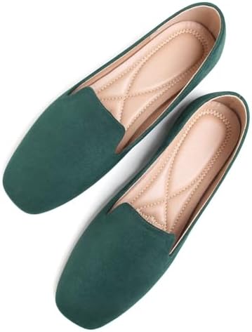 SAILING LU Women's Pointy Toe Ballets Flats PU Leather by SAILINGLUOfficial