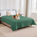 PAWFINITY Waterproof Bed Cover for Dogs, Pet Blanket for Mattress Washable by Pawfinity