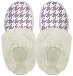 Cotton Slippers With Fluffy Edges House Slippers Non‑Slip Sole by Unknown
