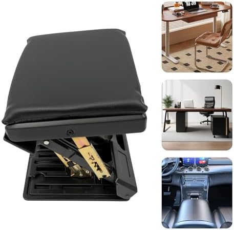 Adjustable Footrest, Adjustable Foot Rest for Under Desk at Work Ergonomic Foldable Footrest with 4-Level Height Adjustment for Office,Home,Travel,Study Writing - Image 4