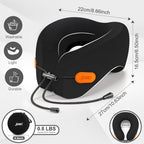 jiaao Travel Pillow for Long Flights with Chin and Neck Support - Image 6