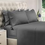 DREAMCARE Queen Sheets - 6 pcs Breathable Cooling Sheets Queen - up to 15" by DREAMCARE