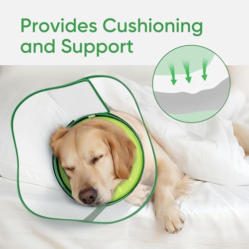 Supet Sponge Dog Cone Collar Stop Licking After Surgery, Dog Donut Collar - Image 3