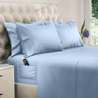 DREAMCARE California King Sheet Sets - 6 pcs Breathable Cooling Sheets by DREAMCARE