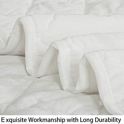 NTBAY Oversized Toddler Down Alternative Comforter, 43 x 60, White - Image 2