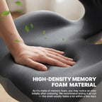 Ergonomic Seat Cushion with L-Shaped Design for Office Chair (Grey) - Image 6