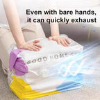No Pump Vacuum Storage Bags,2026 New No Pump Large Vacuum Storage Compression Bags,Thick and Airtight Reusable Organizer Suitable for Clothes, Blankets, Bedding, Travel, and Closet Storage (3, Large) - Image 7