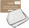 Coop Home Goods Ultra-Tech Waterproof Cut-Out Pillow Protector – Zippered Cover for Cut-Out Pillows, King Size, Oeko-Tex Certified, Breathable, Machine Washable by CoopSleepGoods