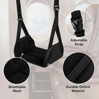 Travel Comfort Bundle - Airplane Footrest Hammock - Luggage Straps - Image 4