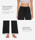 WiWi Bamboo Viscose Pajama Pants for Women Plus Size Cooling Bottoms S-4X - Image 4