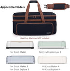 Double Layer Carrying Case with Cutting Mat Pocket & Accessories Storage - Image 4