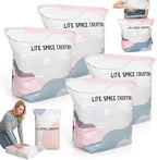 4 PCS No Pump Vacuum Storage Space Saver Bags for Closet Organization by Unknown
