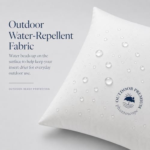 Phantoscope 12x20 Outdoor Pillow Inserts, Waterproof Lumbar Pillows 4-Pack - Image 5