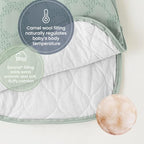 KaiyaBaby Organic Cotton Baby Sleep Sack, Long Sleeve 3.5 TOG, 0-6M - Image 3