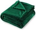 SOCHOW Flannel Fleece Blanket King Size, Green, 90x108 inches by SOCHOW