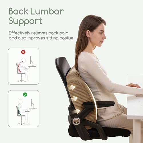 Lumbar Support Pillow for Recliner Chair/Accent Chair/Couch, Extra Large Memory Foam Back Support Cushion for Elderly, Recliner Cushions for Back Rest, Pain Relief, Reading, Washable Cover, Coffee - Image 5