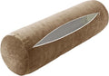 Neck Roll Pillow Case Cover Only - Cervical Pillowcovers with Zipper Cylinder Soft Bolster Pillowcases for Cylindrical Cushion(4,2pcs:100x12cm/39x5) by Unknown