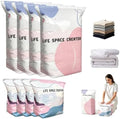 4 Sets Cube Compression Space Saver Bags, No-Pump 3D Vacuum Storage Bags by KALIHANA