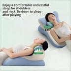 Adjustable Intimacy & Pregnancy Support Pillow - Ergonomic Foam Wedge Cushion for Back Pain, Sitting, Lying, Multi-Position with Removable Washable Cover (Light Gray) - Image 7