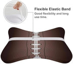 American Football Rugby Neck Pillow Portable Soft Headrest Bone Shaped Pillows for Car Home Office - Image 3