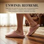 Cozy Cotton Indoor Slippers for Women Non-Slip Quiet House Shoes - Image 3
