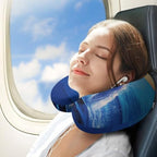 Neck Pillow, Soft Comfortable U Shape Memory Foam Travel Pillow - Image 3