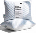 Nestl Cooling Memory Foam Pillow, Standard, 2-Pack by Nestl