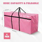 4 Pcs 149 Gallon Extra Large Moving Bags Heavy Duty Storage Bag - Image 2