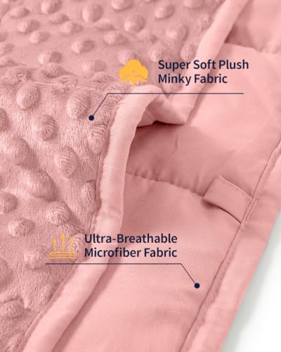 Mr. Sandman Cooling Weighted Blanket for Adults, Queen Size 15 lbs, 48″x72″ - Image 3