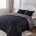 KASENTEX Twin Comforter Set, Reversible, Goose Down Alternative, All Season by KASENTEX