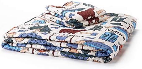 The Lakeside Collection Full/Queen 3-Piece Campsite Quilt Set - Image 2