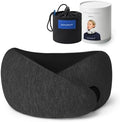 Ostrichpillow GO Travel Pillow, 360° Premium Memory Foam Support, Patented by Ostrichpillow