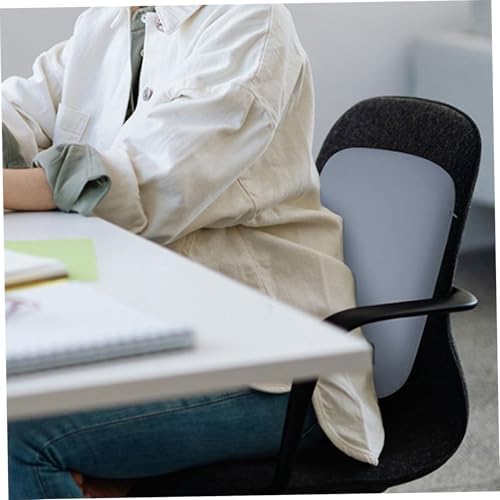 Grey Nap Pillow 15x10x4 Memory Foam Portable Travel Pillow - Cooling Silk Removable Washable Camping for Office Car - Image 6