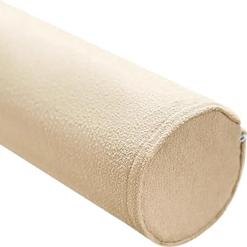 Cervical Neck Roll Pillow for Side Sleeping - Cylinder Bolster Pillows for Bed, Sofa and Yoga, Car, Travel, for Spine, Legs, Back, Neck Support, Removable Washable Cover(@7,15x60cm/6x23.6in) by Unknown