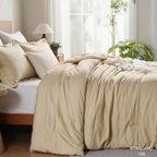 Homelike Moment Queen Comforter Set 3 Piece, Lightweight Soft Bed Sets - Image 5