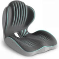 Ergonomic Seat Cushion with L-Shaped Design for Office Chair (Grey) by StyleComfortforEveryHome