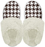 Cotton Slippers With Fluffy Edges House Slippers Non‑Slip Sole by Unknown
